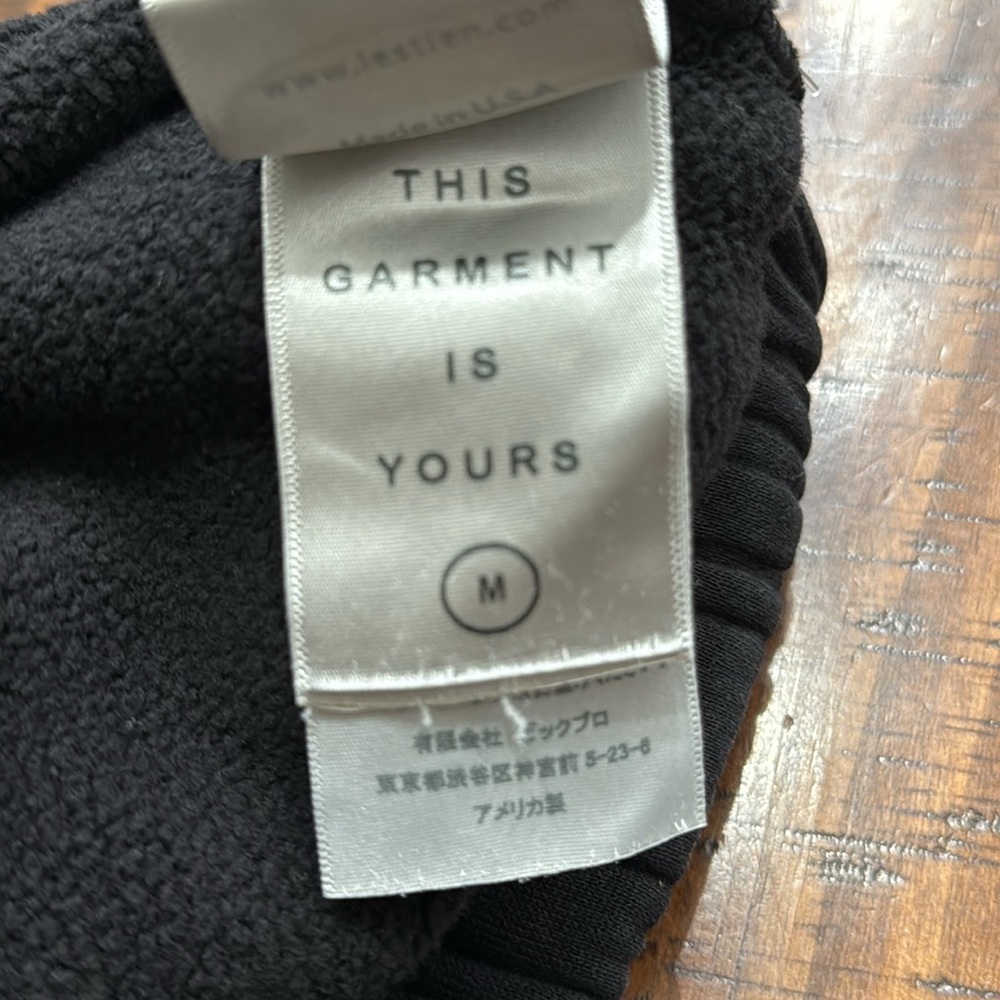 LES TIEN Snap Button Sweatpants - Picture 5 of 7